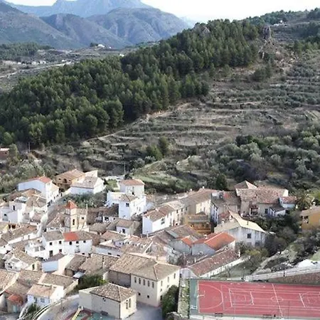 Casa Del Llavador Vall De Guadalest Benifató Exterior foto